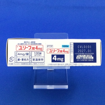 ユリーフ錠４ｍｇ