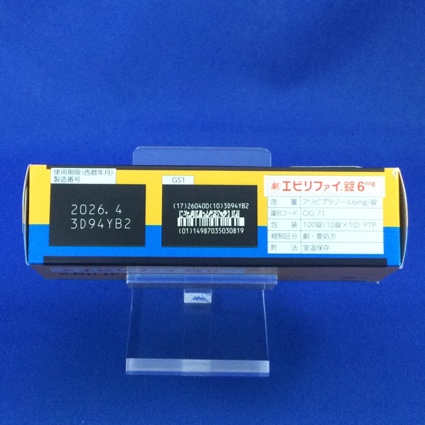 エビリファイ錠６ｍｇ