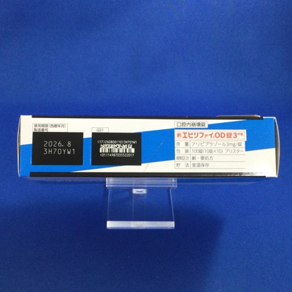エビリファイＯＤ錠３ｍｇ
