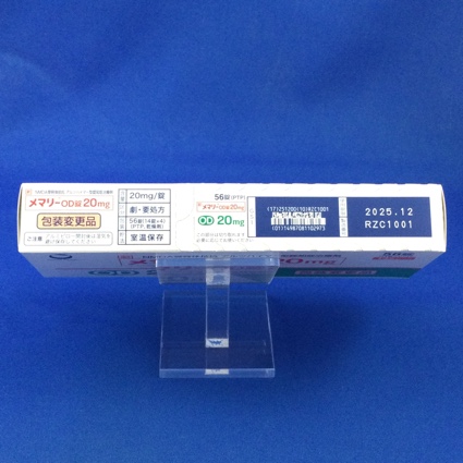 メマリーＯＤ錠２０ｍｇ