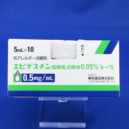 エピナスチン塩酸塩点眼液0.05%「トーワ」