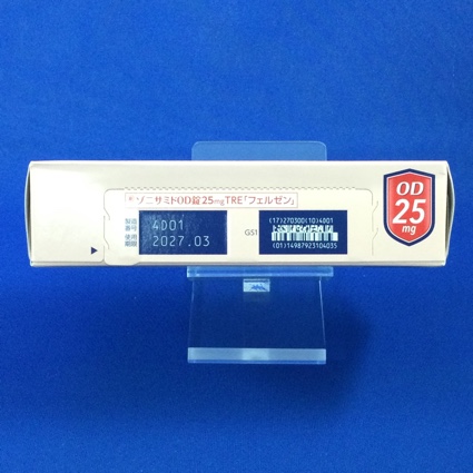ゾニサミドＯＤ錠２５ｍｇＴＲＥ「フェルゼン」