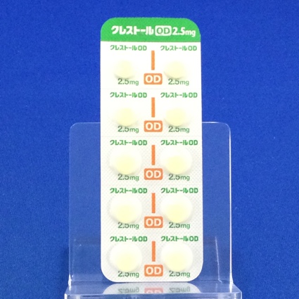 クレストールＯＤ錠２．５ｍｇ