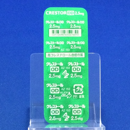 クレストールＯＤ錠２．５ｍｇ