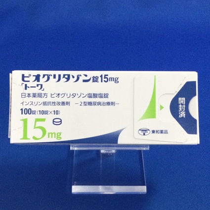 ピオグリタゾン錠15mg「トーワ」