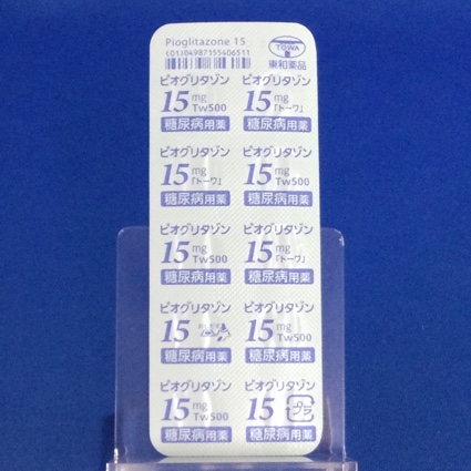ピオグリタゾン錠１５ｍｇ「トーワ」