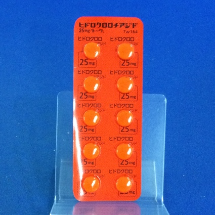 ヒドロクロロチアジド錠２５ｍｇ「トーワ」