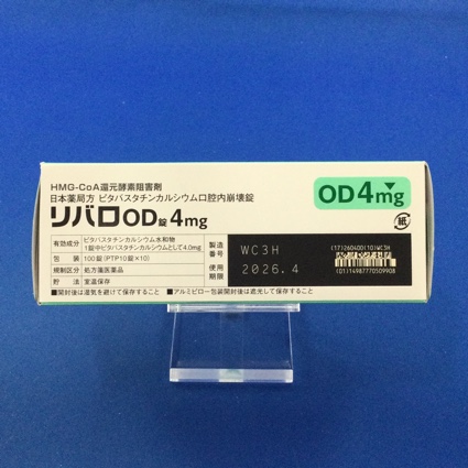 リバロＯＤ錠４ｍｇ
