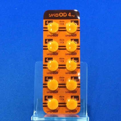 リバロＯＤ錠４ｍｇ