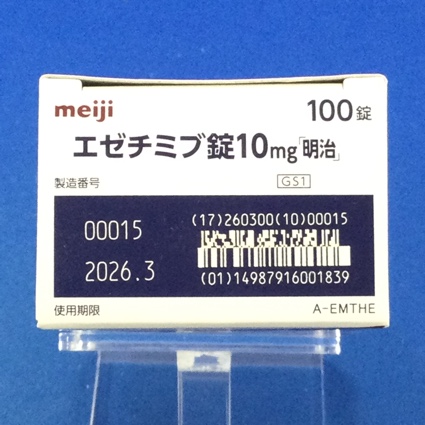 エゼチミブ錠１０ｍｇ「明治」