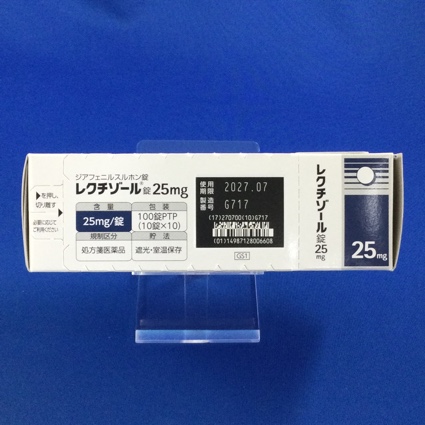 レクチゾール錠２５ｍｇ