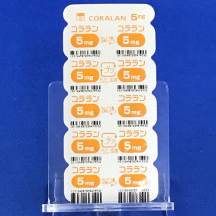 コララン錠５ｍｇ