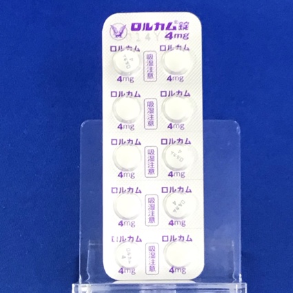 ロルカム錠４ｍｇ