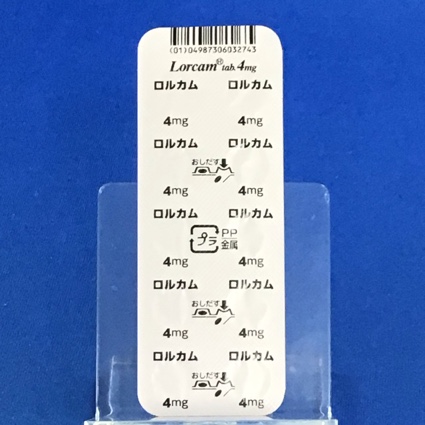 ロルカム錠４ｍｇ