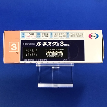 ルネスタ錠３ｍｇ