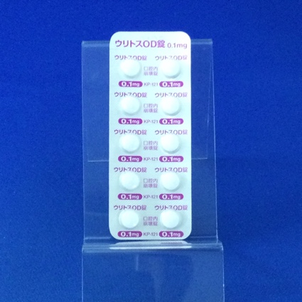 ウリトスＯＤ錠０．１ｍｇ