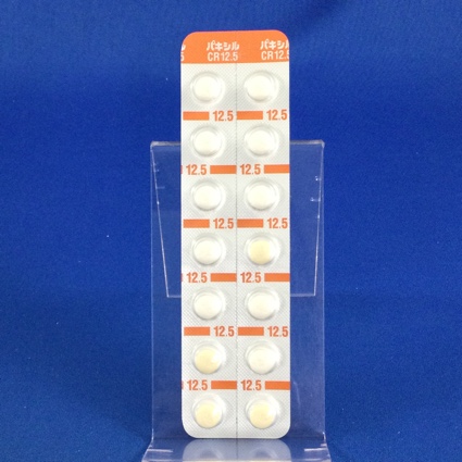 パキシルＣＲ錠１２．５ｍｇ