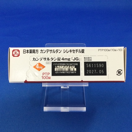 カンデサルタン錠４ｍｇ「ＪＧ」