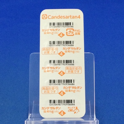 カンデサルタン錠４ｍｇ「ＪＧ」