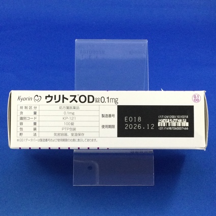 ウリトスＯＤ錠０．１ｍｇ