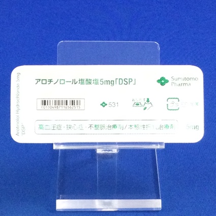 アロチノロール塩酸塩錠５ｍｇ「ＤＳＰ」