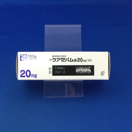 クアゼパム錠２０ｍｇ「ＹＤ」【向3】