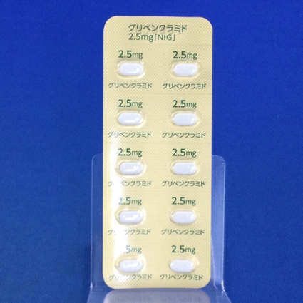 グリベンクラミド錠２．５ｍｇ「ＮＩＧ」