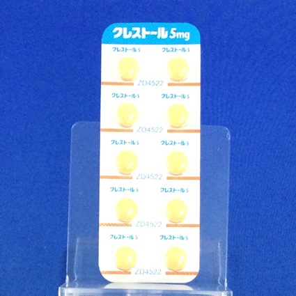 クレストール錠５ｍｇ