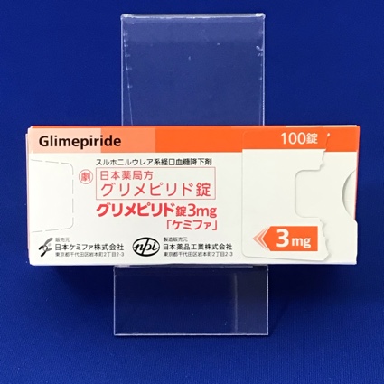 グリメピリド錠3mg「ケミファ」