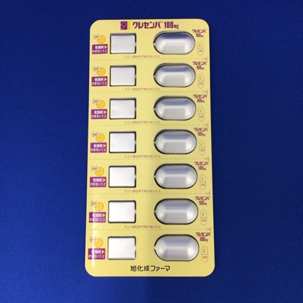 クレセンバカプセル１００ｍｇ