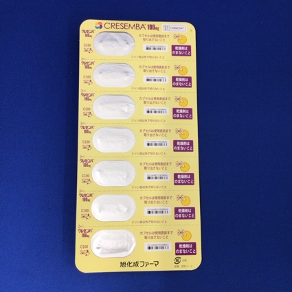 クレセンバカプセル１００ｍｇ