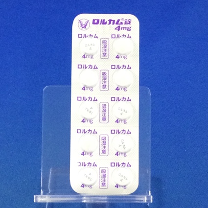 ロルカム錠４ｍｇ