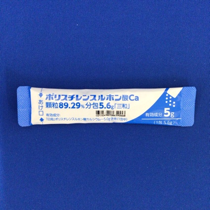 ポリスチレンスルホン酸Ｃａ顆粒８９．２９％分包５．６ｇ「三和」