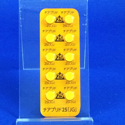 チアプリド錠２５ｍｇ「ＪＧ」