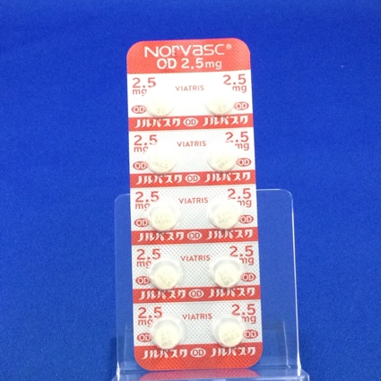 ノルバスクＯＤ錠２．５ｍｇ