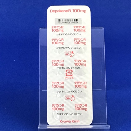 デパケンＲ錠１００ｍｇ