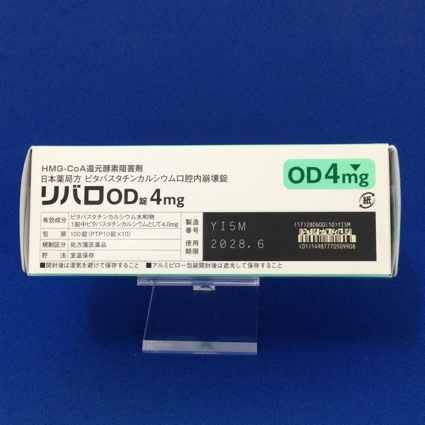 リバロＯＤ錠４ｍｇ