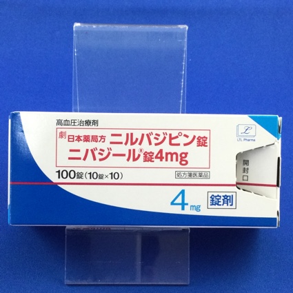 ニバジール錠４ｍｇ