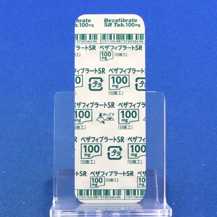 ベザフィブラートＳＲ錠１００ｍｇ「日医工」