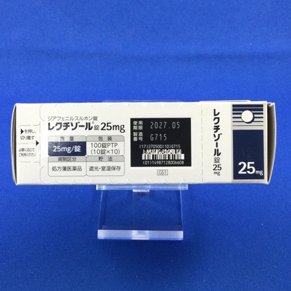 レクチゾール錠２５ｍｇ