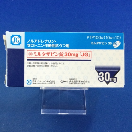 ミルタザピン錠30mg「JG」