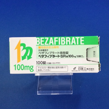 ベザフィブラートSR錠100mg「日医工」