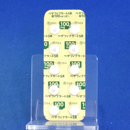 ベザフィブラートＳＲ錠１００ｍｇ「日医工」
