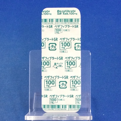 ベザフィブラートＳＲ錠１００ｍｇ「日医工」