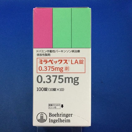 ミラペックスLA錠0.375mg