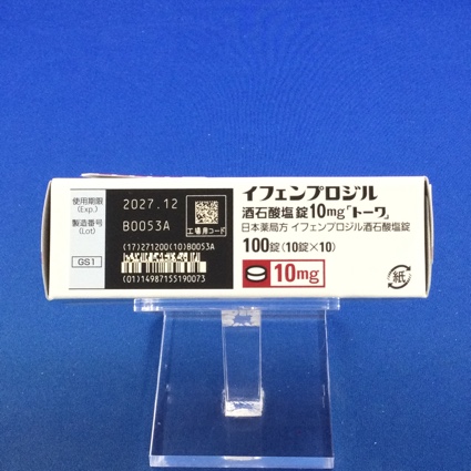 イフェンプロジル酒石酸塩錠１０ｍｇ「トーワ」