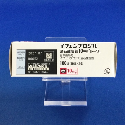 イフェンプロジル酒石酸塩錠１０ｍｇ「トーワ」