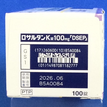 ロサルタンＫ錠１００ｍｇ「ＤＳＥＰ」