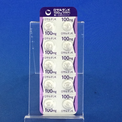 ロサルタンＫ錠１００ｍｇ「ＤＳＥＰ」