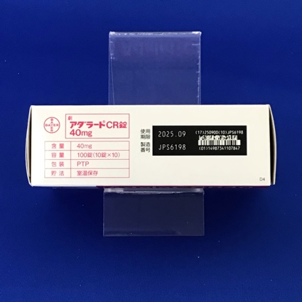 アダラートＣＲ錠４０ｍｇ